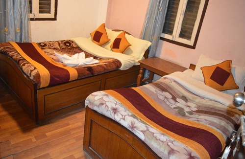 Kathmandu Hotel | Room with private bathroom, hot shower and 24- hours free WIFI