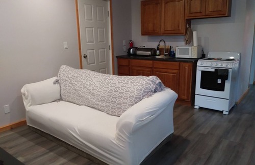 Thomasburg Apartment | Rural Country Setting- Rustic and Charming Log Guest Suite