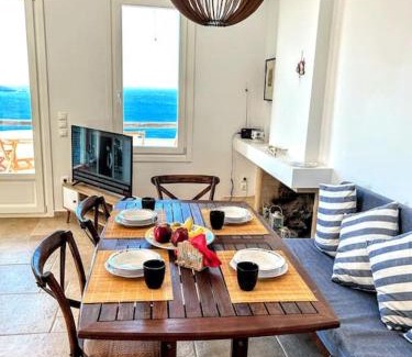Ydrousa House | Sea & Sunset Terrace - Island House by Hostandros