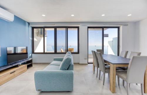 Tower Road Apartment | Seafront APT, in the centre of Sliema, OPP beach by 360 Estates