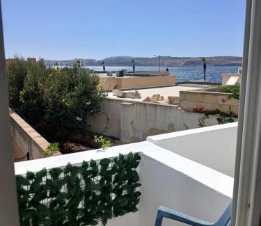Qawra Apartment | Seaview, 2 Bedroom Semi-Villa