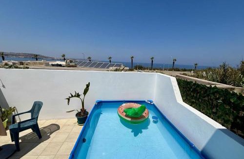 Qawra Apartment | Seaview, 2 Bedroom Semi-Villa
