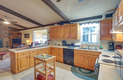 Anthony House | Serene Lakefront Getaway with Fire Pit & Grill!