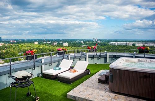 Imanta Apartment | Skyhouse Riga Private Penthouse and SPA