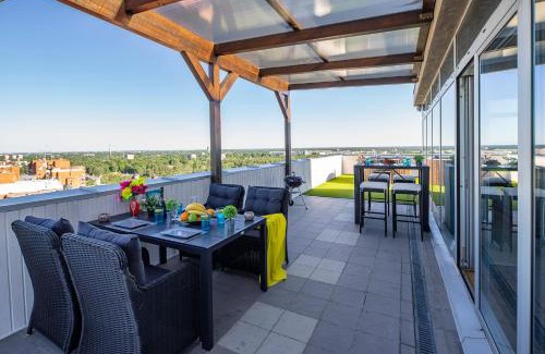 Imanta Apartment | Skyhouse Riga Private Penthouse and SPA