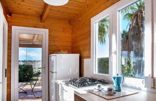 San Giorgio Resort | Small villa with terrace, directly on the sea with a view of the Aeolian Islands