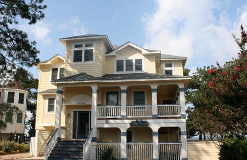 Corolla Light House | Soundfront, Private Pool, Hot Tub, Sound views! 519, Bay Breeze