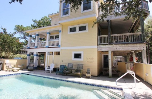 Corolla Light House | Soundfront, Private Pool, Hot Tub, Sound views! 519, Bay Breeze