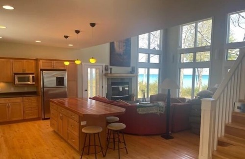 Beaver Island House | Spacious home with Lake Michigan views and beach. With Optional 2-bedroom suite.
