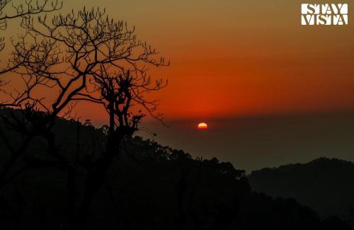 Naina Range Villa | StayVista at Sunset Springs with Heated Swimming Pool