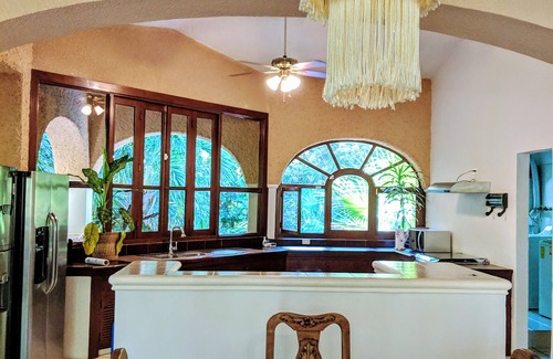 Playacar Fase I Villa | Steps to Ocean Playacar Villa Private Pool hosts 25+ guest