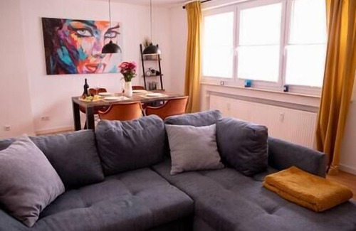 Suedviertel Apartment | Stilvolles Appartement Messe Rü Innenstadt