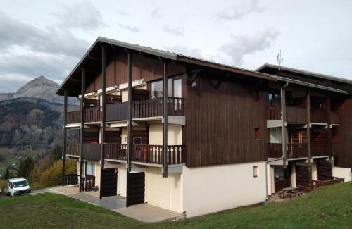 Cohennoz Apartment | Studio cosy avec terrasse, équipements complets, parking et casier à skis - Crest-Voland - FR-1-733-118