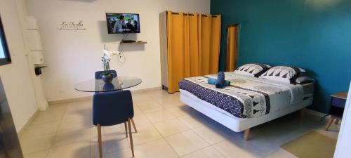 Remire Montjoly Apartment | Studio Orchidée - Vue sur jardin et terrasse privée