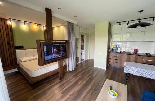 Tbilisi Apartment | Studio with Kikvidze Park view