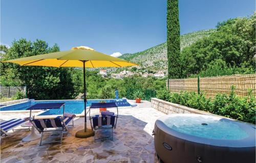 Gromaca House | Stunning Home In Zaton With Jacuzzi