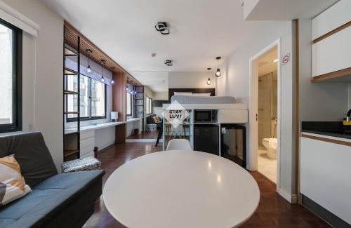Moema Apartment | Suíte moderna no Hotel Slaviero para 4 pessoas