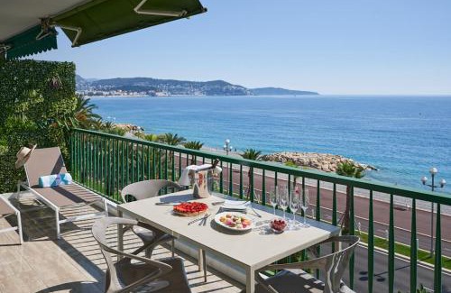 Fabron Apartment | Sunlight Properties - Sky blue - 3 bedroom flat with sea view on the Promenade des Anglais