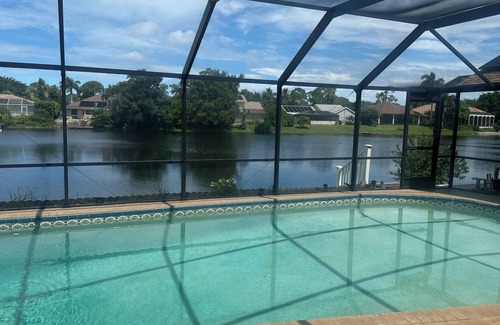 Palm River Estates House | Sunset Serenity in North Naples With Heated Pool & Gorgeous Views