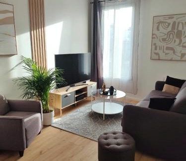 Bezons Apartment | Super appart Tram T2 Paris Déf Arena