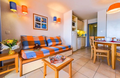 Le Barcares Apartment | T2 + cabine | À 300m de la Plage + piscine