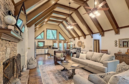 Sky Valley House | The Canopy: Single-Level Sky Valley Home w/Private Sauna and Wellness Space