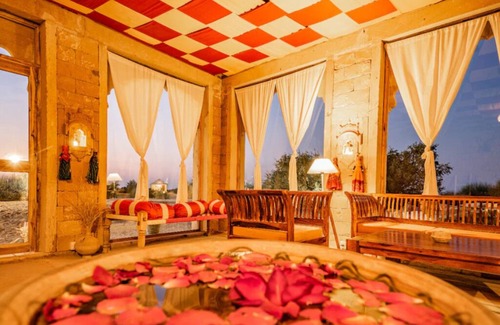 Kanoi Cottage | The Dune Estate By Ebony Stays – Luxury 1BHK Desert Tent Stay in Jaisalmer