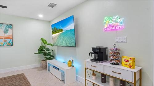 Cocoa Beach Apartment | The Shark Tank Cocoa Beach - Margaritaville, Downtown, 5-Min Walk to Beach, Shops & Bars