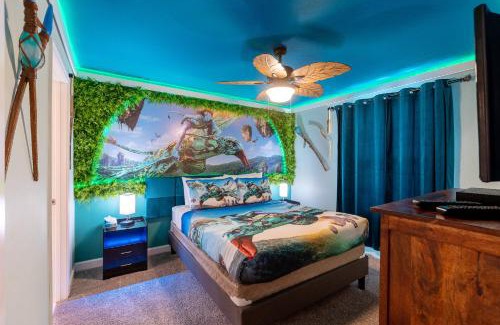 Davenport House | Thematic Home with Private Pool Spa Game Room