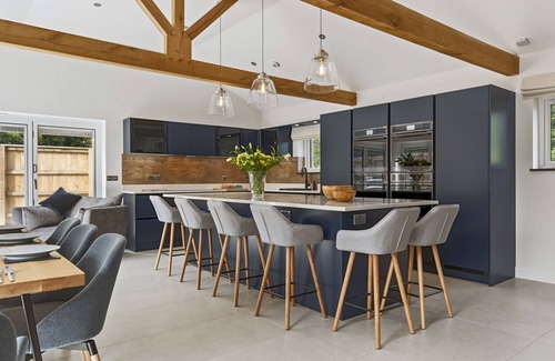 Porthyrhyd House | This luxurious old school house with hot tub, perfect for 8 guests