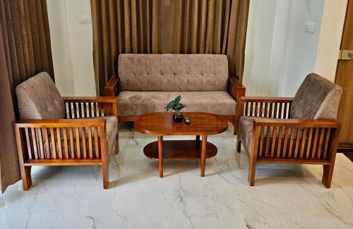 Tirupati Apartment | TrueLife Summit Suites - Premium stay near Tirupati temples - Breakfast included - 2BHK Studio AC apartments - 55" Android TV, 250 Airtel channels, Super fast WiFi - Generator, Hall, Modular kitchen, RO system, Microwave - Top service with lots of Love