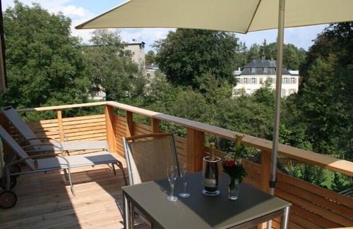 Bad Aibling Apartment | Vacation apartment 5, 50 sqm, top floor with south-facing balcony