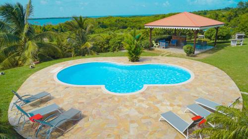 Le Vauclin Villa | VILLA de standing POM KANEL, vue mer, piscine