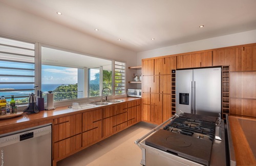 Quartier Lorient Villa | Villa Eclipse | Ocean View - Located in Fabulous Vitet with Private Pool