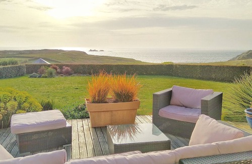 Plouarzel House | Villa vue mer Panoramique sur Ouessant et Plage de Sable à 100m