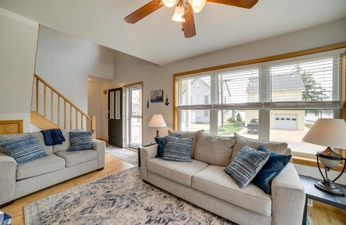 Edinboro House | Walk to Beach, Lake Edinboro Views Camp Dickson