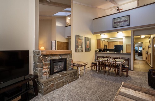 Bigfork Condo | Waterfront condo w/fireplace, balcony & incredible views - Marina Cay Landing