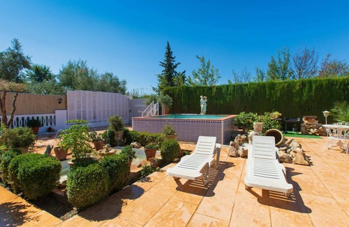 Niguelas House | Wonderful private villa for 6 people with private pool, A/C, WIFI, TV and patio
