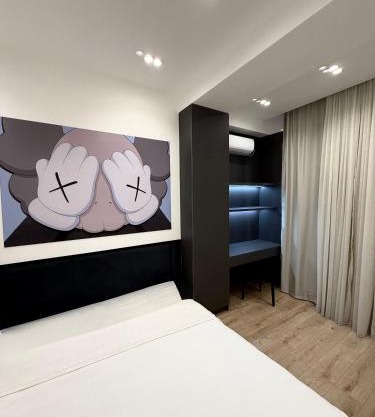 2-х комнатная студийная квартира в стиле KAWS
