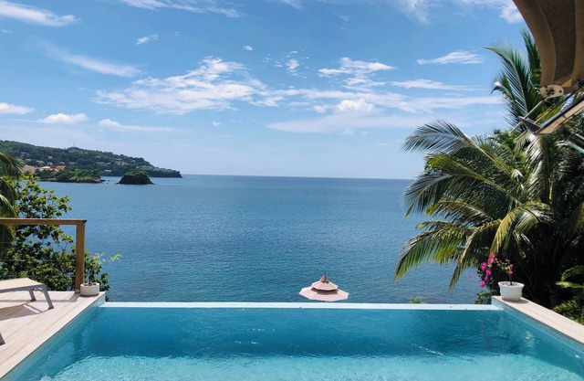 A Luxury Tented Experience with a Saltwater Infinity Pool and Private Beach.