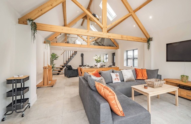 A wonderful converted barn sleeping up to six guests.