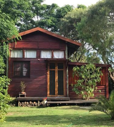 Cabaña de madera para 4 personas