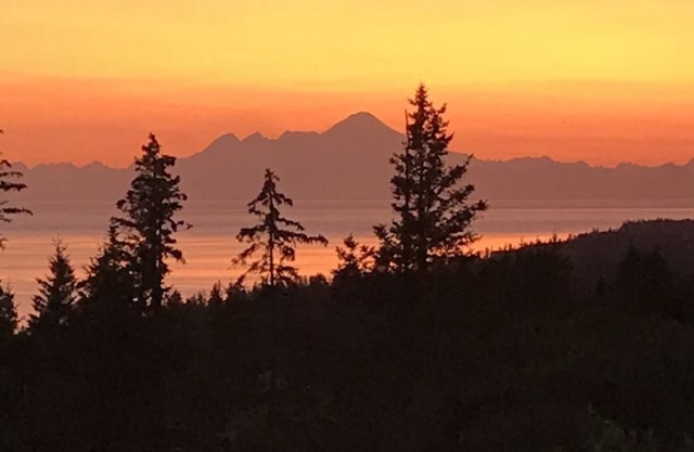 Cabin with a Volcano Vista