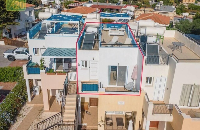 Charming 1-bedroom apartment in Polis Chrysochous with AC, WiFi and sea view