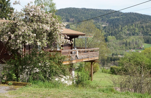 Cleurie chalet rental with magnificent views over the valleys of the Vosges