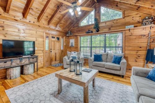 Cozy Cabin Retreat with Hot Tub Game Room