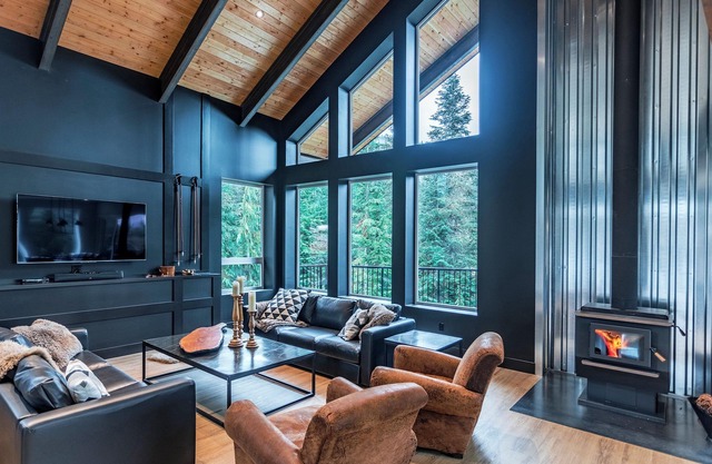 Dark and Stormy Executive Mountain Retreat