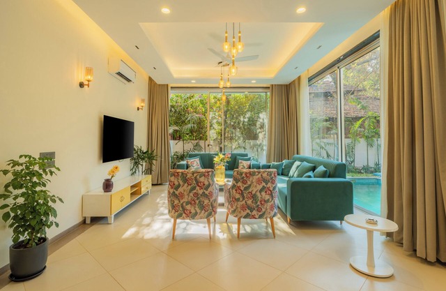 ELIVAAS Laguna Camellia | Luxe 4 BHK Villa Near Popular Beaches with Private Pool