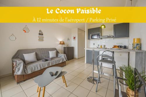 Le Cocon Paisible - Studio climatisé - Wiskeys