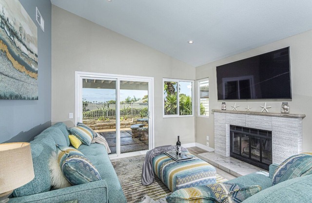 OPEN 10-6 to 9! Ocean View! Pool Spa, Pets OK, Gated Beach Area Home!